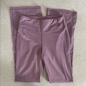 Athleta Girl Purple Flare Leggings